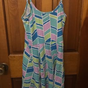 Pastel colored dress